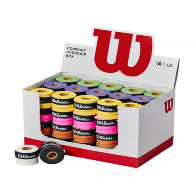 Caja de 60 Grips Wilson Colores