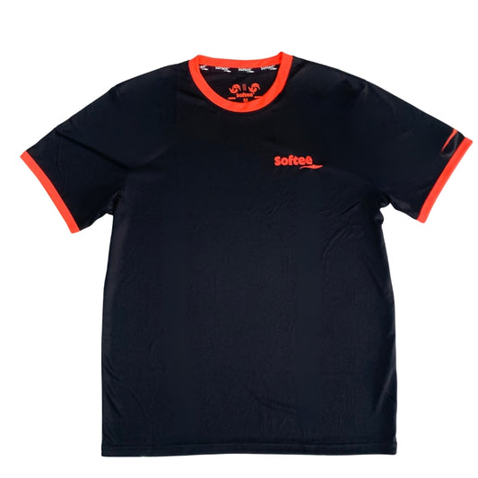 Playera de Softee Galaxy Negro/Coral