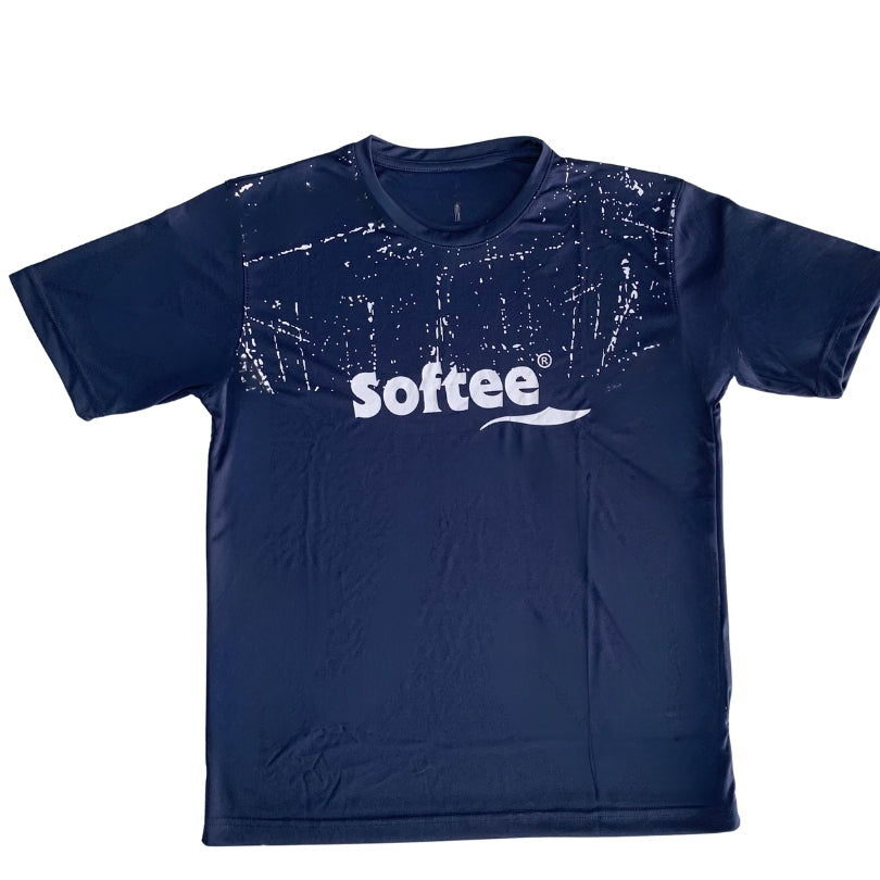 Playera de Softee Sensation Marino/Blanco