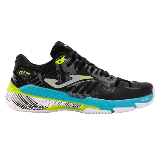 Tenis Joma Slam Men Black Blue Yellow