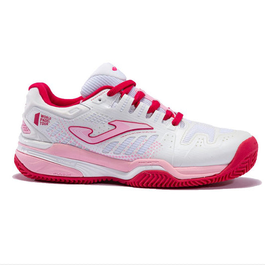 Tenis Joma Slam Jr White Fuchsia