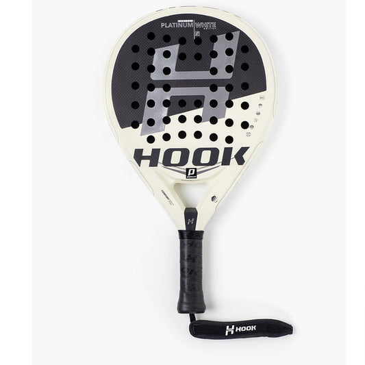 Raqueta de Padel Hook Platinum White